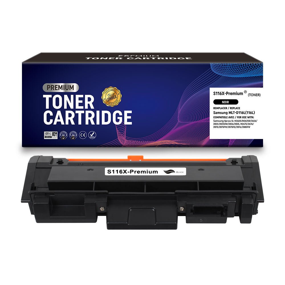 Cartouche de toner Compatible Samsung MLT-D116L(116L) Noir 3000pages - KERA FRANCE Cartouche de toner Compatible Samsung MLT-D116L(116L) Noir 3000pages - KERA FRANCE